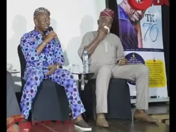 Video: Footballer Legend, Segun Odegbami Almost Cried As He Revealed His Childhood Experience With Tunde Kilani